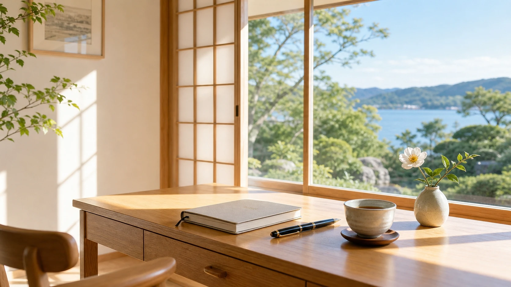 穏やかな光が差し込む室内のイメージ